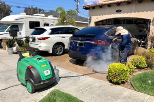 Electric Vehicle Cleaning photo from Steamericas