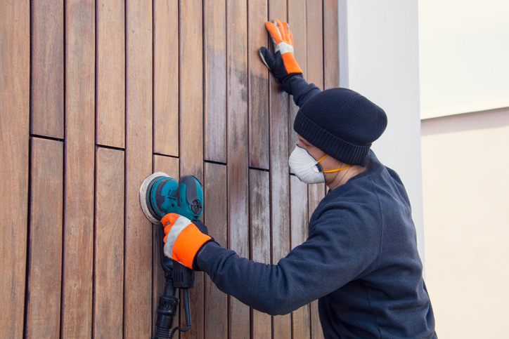 wood restoration stock image 2